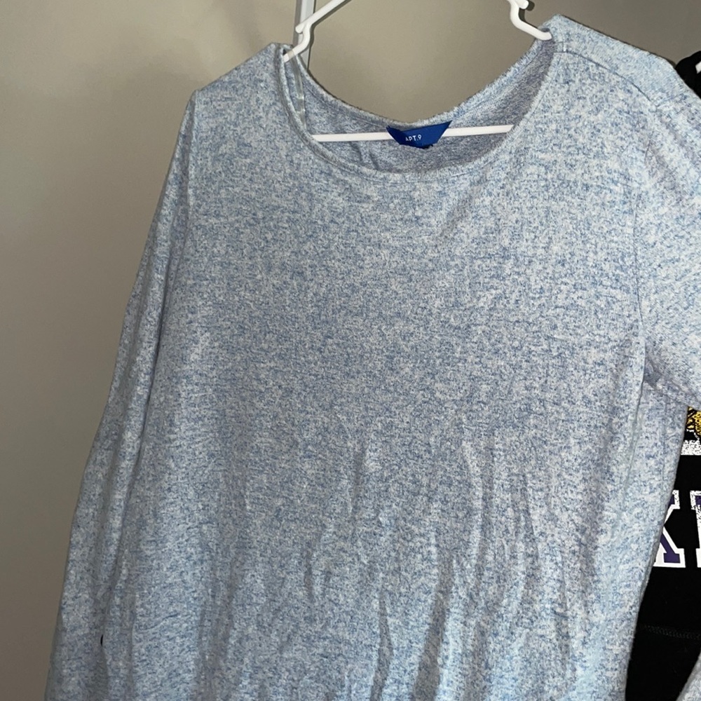 Blue sweater